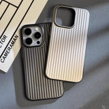 Luxury Natural Titanium Pc Case for iPhone