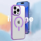 Luxury Magnetic Refreshing Matte Multi-Color Case For iPhone