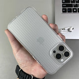 Luxury Ultra Thin Corrugated Pattern Case For iPhone