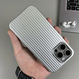 Luxury Ultra Thin Corrugated Pattern Case For iPhone