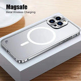 Luxury Aluminum Magnetic Case for iPhone