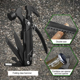 Maarten 14 in 1 Multitool Hammer Camping Stuff Survival Tool