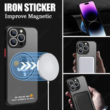 Magnetic Shockproof Bumper Astronaut Case For iPhone