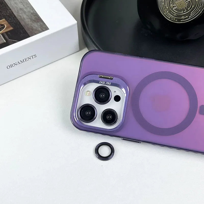 Magnetic Invisible Holder Case For iPhone