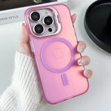 Magnetic Invisible Holder Case For iPhone