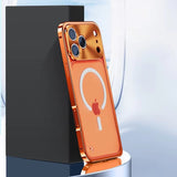 Luxury Metal Border Shockproof Case For iPhone