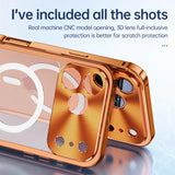 Luxury Metal Border Shockproof Case For iPhone