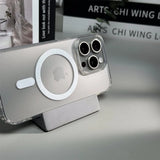 Matte Transparent Color Armor Magnetic Case For iPhone