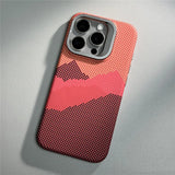 Metal Lens Kickstand Starry Sky Relief Magnetic Case For iPhone