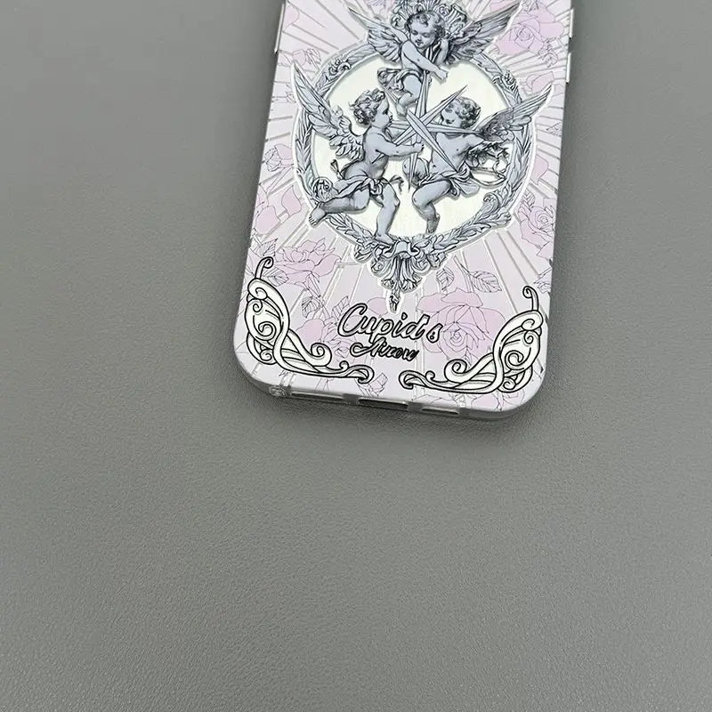 Middle Ages Retro Cupid Angel Case for iPhone