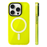 Neon color Soft silicone Magnetic Case for iPhone