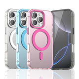 New Matte Candy Magnetic Transparent Case for iPhone