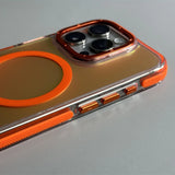 Non-slip Bumper Laser Magnetic Case for iPhone