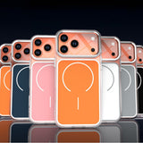 Magnetic Anti-drop Transparent Case For iPhone