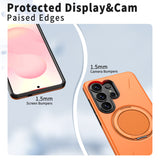 360 ° Rotating Bracket Magnetic Case For Samsung