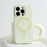 Original Liquid Silicone Rubber Magnetic Case For iPhone