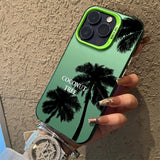 Summer Scenery Coconut Tree Case For iPhone