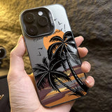 Summer Scenery Coconut Tree Case For iPhone