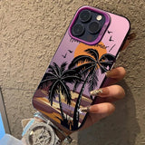 Summer Scenery Coconut Tree Case For iPhone