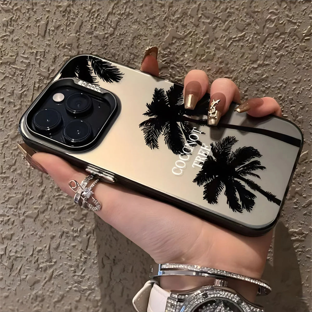 Summer Scenery Coconut Tree Case For iPhone