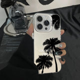 Summer Scenery Coconut Tree Case For iPhone