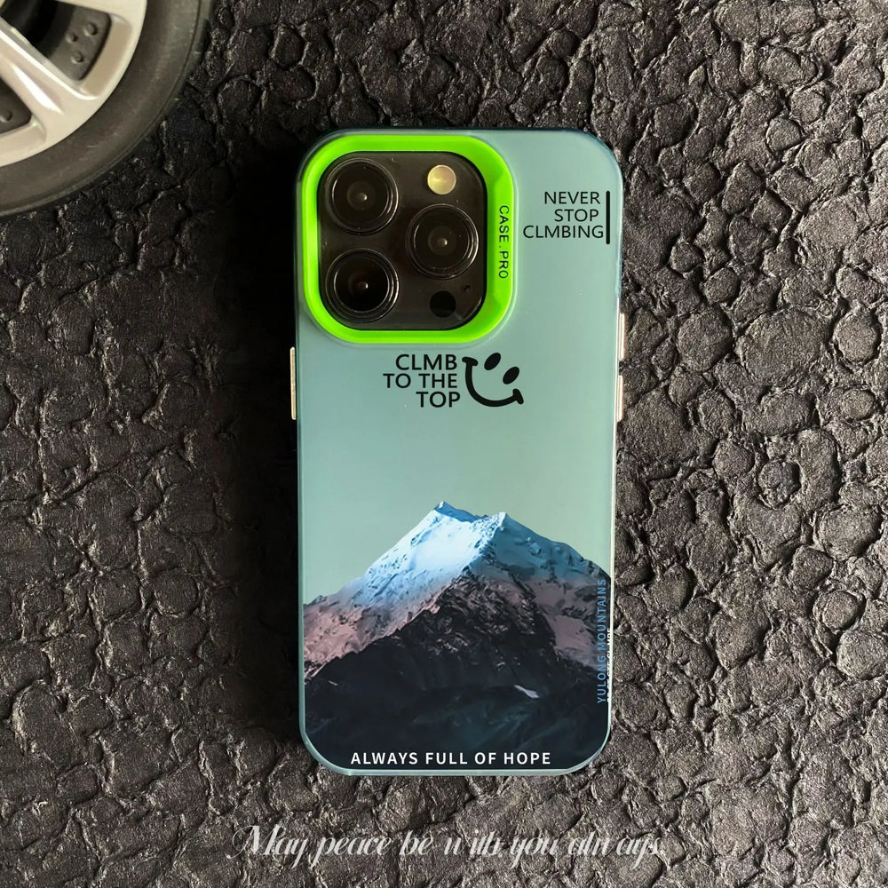 Designed Snow Mountain Landscape Case For iPhone