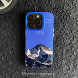 Designed Snow Mountain Landscape Case For iPhone