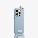 Polka Dot Cute Cat All-Inclusive 3D Anti-Fall Case For iPhone