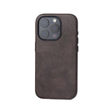 Retro Business PU Leather Magnetic Case For iPhone