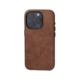 Retro Business PU Leather Magnetic Case For iPhone