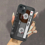 Retro Tape Cards Print Pictures Case For iPhone