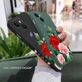 Rich Flower Silicone Case For iPhone