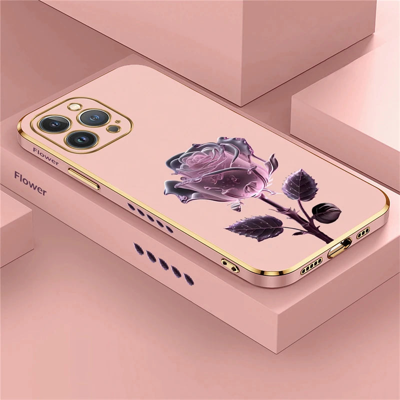 Rose Flower Plants Case For iPhone