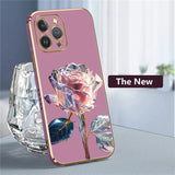 Rose Flower Plants Case For iPhone