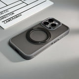 Rotatable Ring Holder Magnetic Alloy Lens Case for iphone