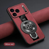 Matte Fiber Magnetic Case For iPhone