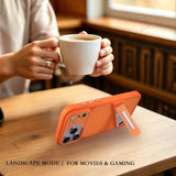 Armor Shockproof Stand Heat Dissipation Case For iPhone
