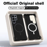 Frameless Solid Color Magnetic Case For Samsung