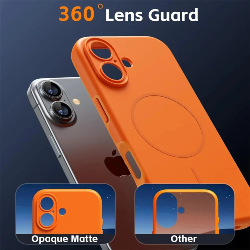 Original Silicone Magnetic Phone Case for iPhone