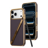 High Stylish Suitable With Pen Slot Case for iPhone