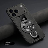 Matte Fiber Magnetic Case For iPhone