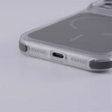 Luxury Matte Shockproof Magnetic Bumper Case For iPhone