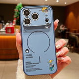 Magnetic Hanging Astronaut Pattern Case For iPhone
