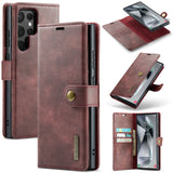 Magnetic Flip Leather Wallet Case For Samsung