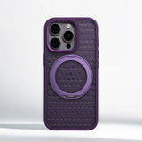 360° Rotating Ring Bracket Heat Dissipation Magnetic Case For iPhone