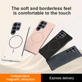 Frameless Solid Color Magnetic Case For Samsung