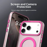 Candy Matte Transparent Magnetic Case For iPhone