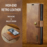 Magnetic Flip Leather Wallet Case For Samsung