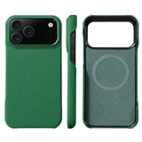Natural Cowhide Leather Magnetic Case for iPhone