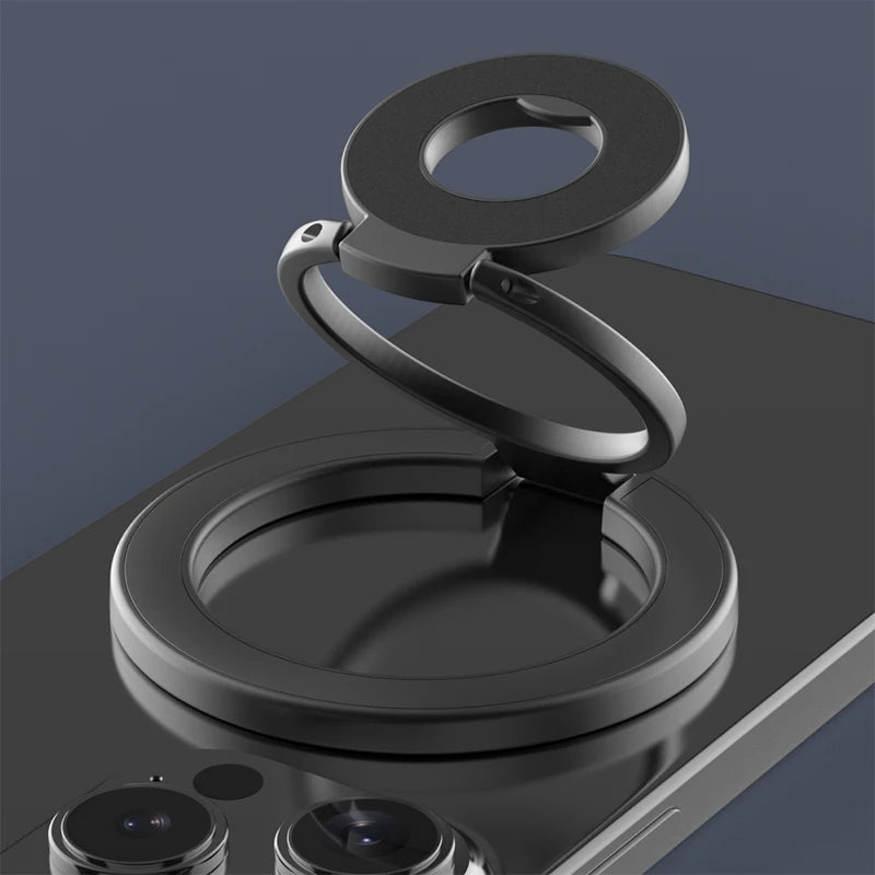 Double Sided Magnetic Ring Holder Folding Stand Bracket For iPhone